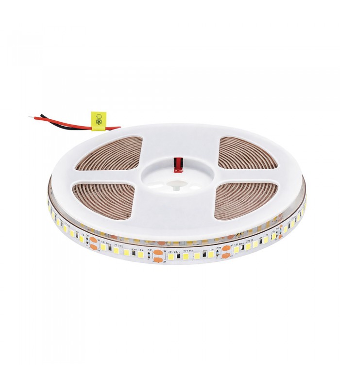 HIGH LUMEN LED STRIP LEDStrip+ 24V 72x2835 6W/m Cut Size 5.55cm 3000K 1020Lm/m 3M Tape 8mm IP20 5m/roll 5541150 VITO