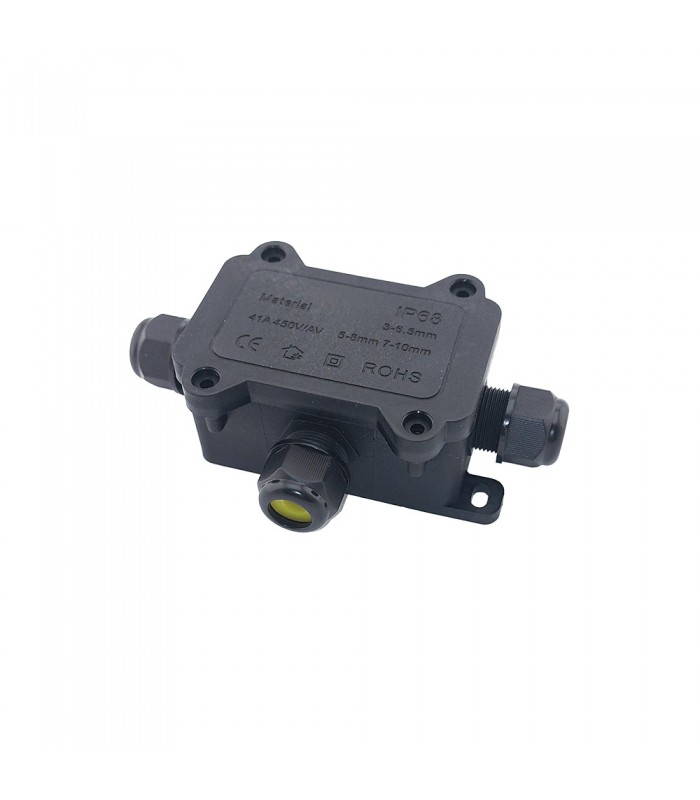 PLASTIC WATERPROOF TERMINAL JUNCTION BOX PROTEX 1-3 IP65 1PC-BAG 7200280 VITO