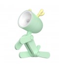 MINI LED NIGHT LAMP DEER GREEN 0,5W 3000K 25Lm TOUCH CONTROL LR41 BATTERY 5200760 VITO