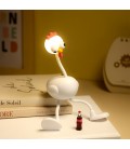 MINI LED NIGHT LAMP CHICKEN WHITE 3W 3000K 150Lm TOUCH CONTROL 14500 Li BATTERY 5200830 VITO