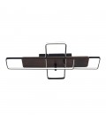 DECORATIVE LED LIGHTING FIXTURE VIOLIN 600*400*H85MM 30W 4000K 2100Lm BLACK+WALNUT 2028230