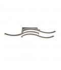 DECORATIVE LED LIGHTING FIXTURE LUNAR 440*123*H73 12W 3CCT-DIP (3000K/4000K/6000K) 1080Lm SILVER 2028650