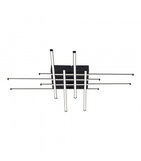 DECORATIVE LED LIGHTING FIXTURE HALO 600*600*H70MM 30W 4000K 2550Lm BLACK 2028140
