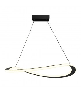 DECORATIVE LED LIGHTING FIXTURE ECLIPSE 533*512*H1500 40W 3000K 2800Lm BLACK 2028660