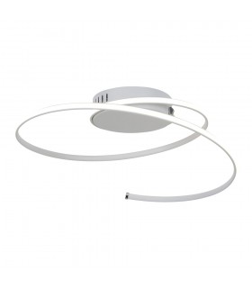DECORATIVE LED LIGHTING FIXTURE SPIRAL Φ370*H175MM 30W 4000K 2850Lm WHITE 2028110