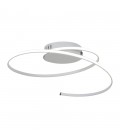 DECORATIVE LED LIGHTING FIXTURE SPIRAL Φ370*H175MM 30W 4000K 2850Lm WHITE 2028110