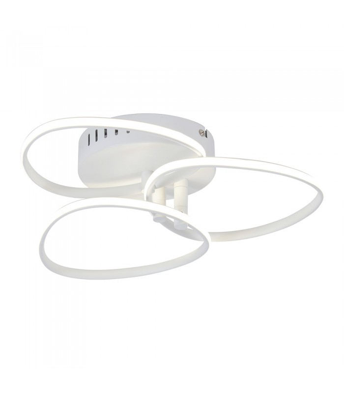 DECORATIVE LED LIGHTING FIXTURE ROXY 325*325*H95MM 20W 4000K 1900Lm WHITE 2028250