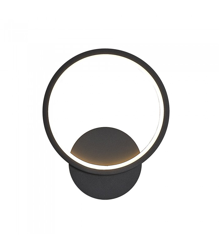 DECORATIVE LIGHTING FIXTURE LYRA 270x220xH50 12W 3CCT-DIP (3000K/4000K/6500K) 840Lm BLACK 2028480 VITO