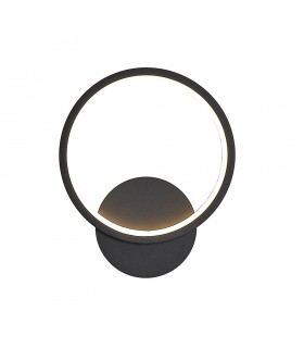 DECORATIVE LIGHTING FIXTURE LYRA 270x220xH50 12W 3CCT-DIP (3000K/4000K/6500K) 840Lm BLACK 2028480 VITO