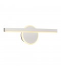 DECORATIVE LIGHTING FIXTURE CIRCLINE 400x130xH60 12W 3CCT-DIP (3000K/4000K/6500K) 840Lm WHITE 2028530 VITO
