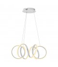 DECORATIVE LIGHTING FIXTURE FIOCCO D500xH1200 56W 3CCT-DIP (3000K/4000K/6500K) 6160Lm WHITE 2028300 VITO