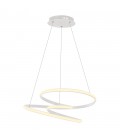 DECORATIVE LIGHTING FIXTURE TWIRL D500xH1200 45W 3CCT-DIP (3000K/4000K/6500K) 3150Lm WHITE 2028320 VITO