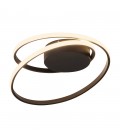 DECORATIVE LIGHTING FIXTURE LOOP D400xH120 32W 3CCT-DIP (3000K/4000K/6500K) 2240Lm BLACK 2028350 VITO