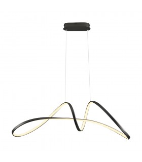 DECORATIVE LIGHTING FIXTURE VORTEX 890x270xH280 45W 3CCT-DIP (3000K/4000K/6500K) 4050Lm BLACK 2028370 VITO