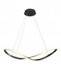 DECORATIVE LIGHTING FIXTURE PAPILLON 690x260xH130 30W 3CCT-DIP (3000K/4000K/6500K) 2100Lm BLACK 2028390 VITO