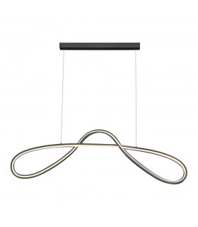 DECORATIVE LIGHTING FIXTURE NEXUS 1050x280xH1200 44W 3CCT-DIP (3000K/4000K/6500K) 3080Lm BLACK 2028410 VITO