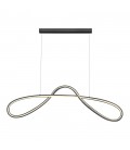 DECORATIVE LIGHTING FIXTURE NEXUS 1050x280xH1200 44W 3CCT-DIP (3000K/4000K/6500K) 3080Lm BLACK 2028410 VITO
