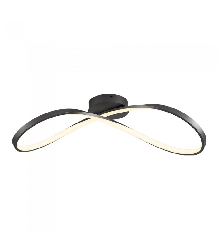 DECORATIVE LIGHTING FIXTURE RIBBON 680x260xH180 36W 3CCT-DIP (3000K/4000K/6500K) 2520Lm BLACK 2028430 VITO