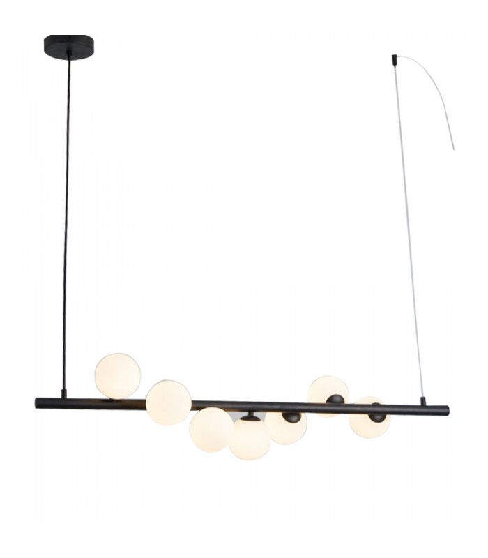 DECORATIVE LIGHTING FIXTURE ELARA 1000x250xH250 7xG9 WITHOUT BULB BLACK 2028540 VITO