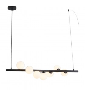 DECORATIVE LIGHTING FIXTURE ELARA 1000x250xH250 7xG9 WITHOUT BULB BLACK 2028540 VITO
