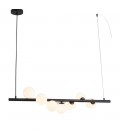 DECORATIVE LIGHTING FIXTURE ELARA 1000x250xH250 7xG9 WITHOUT BULB BLACK 2028540 VITO