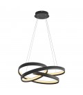 DECORATIVE LIGHTING FIXTURE AURELIA D500xH1000 45W 3CCT-DIP (3000K/4000K/6500K) 3150Lm BLACK 2028560 VITO