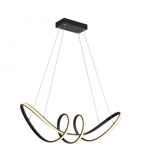 DECORATIVE LIGHTING FIXTURE LUMORA 840x270xH1200 48W 3CCT-DIP (3000K/4000K/6500K) 3360Lm BLACK 2028580 VITO