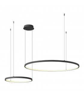 DECORATIVE LIGHTING FIXTURE CELESTIS D400+800xH1000 60W 3CCT-DIP (3000K/4000K/6500K) 4200Lm BLACK 2028600 VITO