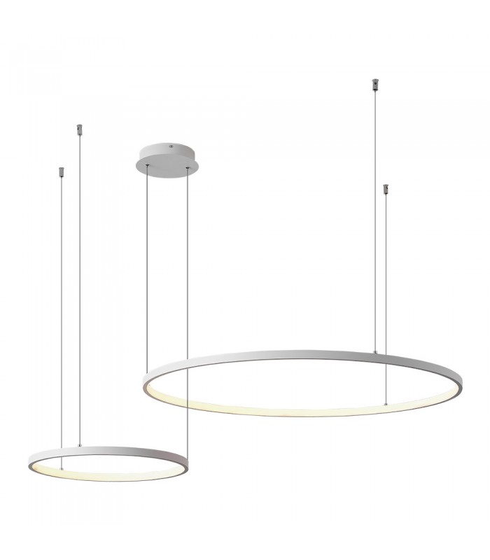 DECORATIVE LIGHTING FIXTURE CELESTIS D400+800xH1000 60W 3CCT-DIP (3000K/4000K/6500K) 4200Lm WHITE 2028610 VITO