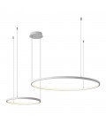 DECORATIVE LIGHTING FIXTURE CELESTIS D400+800xH1000 60W 3CCT-DIP (3000K/4000K/6500K) 4200Lm WHITE 2028610 VITO