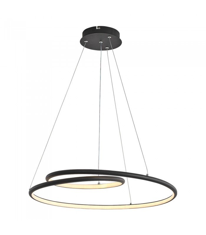 DECORATIVE LIGHTING FIXTURE ZENITH D580xH1000 40W 3CCT-DIP (3000K/4000K/6500K) 2800Lm BLACK 2028620 VITO