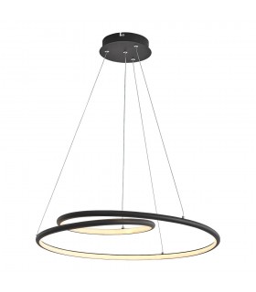 DECORATIVE LIGHTING FIXTURE ZENITH D580xH1000 40W 3CCT-DIP (3000K/4000K/6500K) 2800Lm BLACK 2028620 VITO