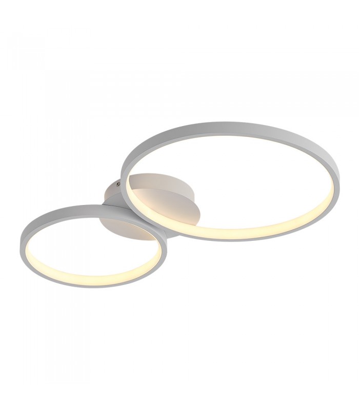 DECORATIVE LIGHTING FIXTURE DUALIS 610x350xH60 30W 3CCT-DIP (3000K/4000K/6500K) 2700Lm WHITE 2028470 VITO