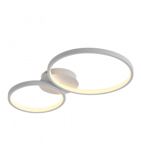 DECORATIVE LIGHTING FIXTURE DUALIS 610x350xH60 30W 3CCT-DIP (3000K/4000K/6500K) 2700Lm WHITE 2028470 VITO