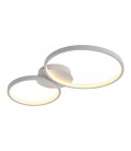 DECORATIVE LIGHTING FIXTURE DUALIS 610x350xH60 30W 3CCT-DIP (3000K/4000K/6500K) 2700Lm WHITE 2028470 VITO